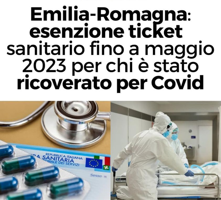 COVID ESENZIONE TICKET