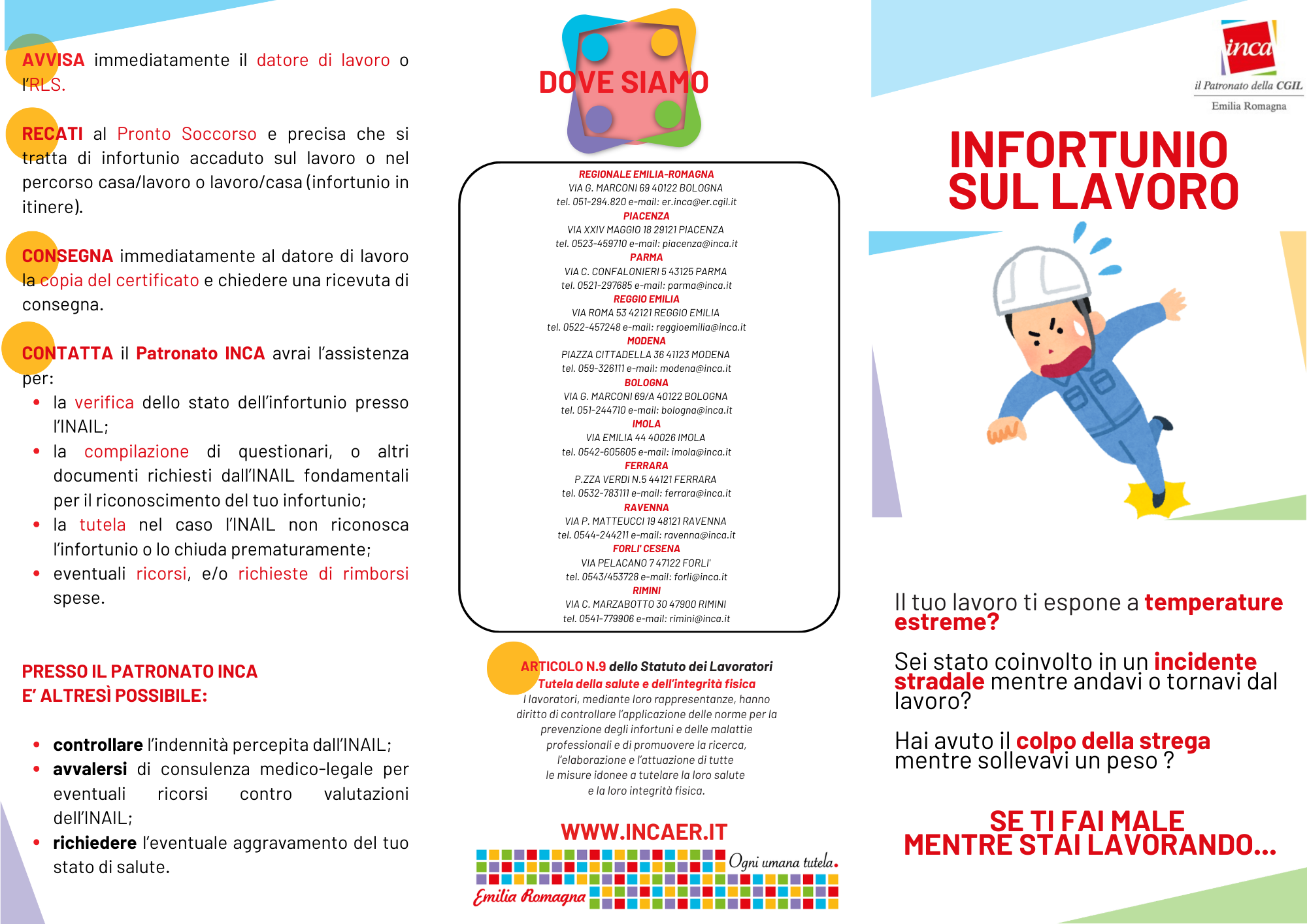 2024 INFORTUNIO ER OK fronte