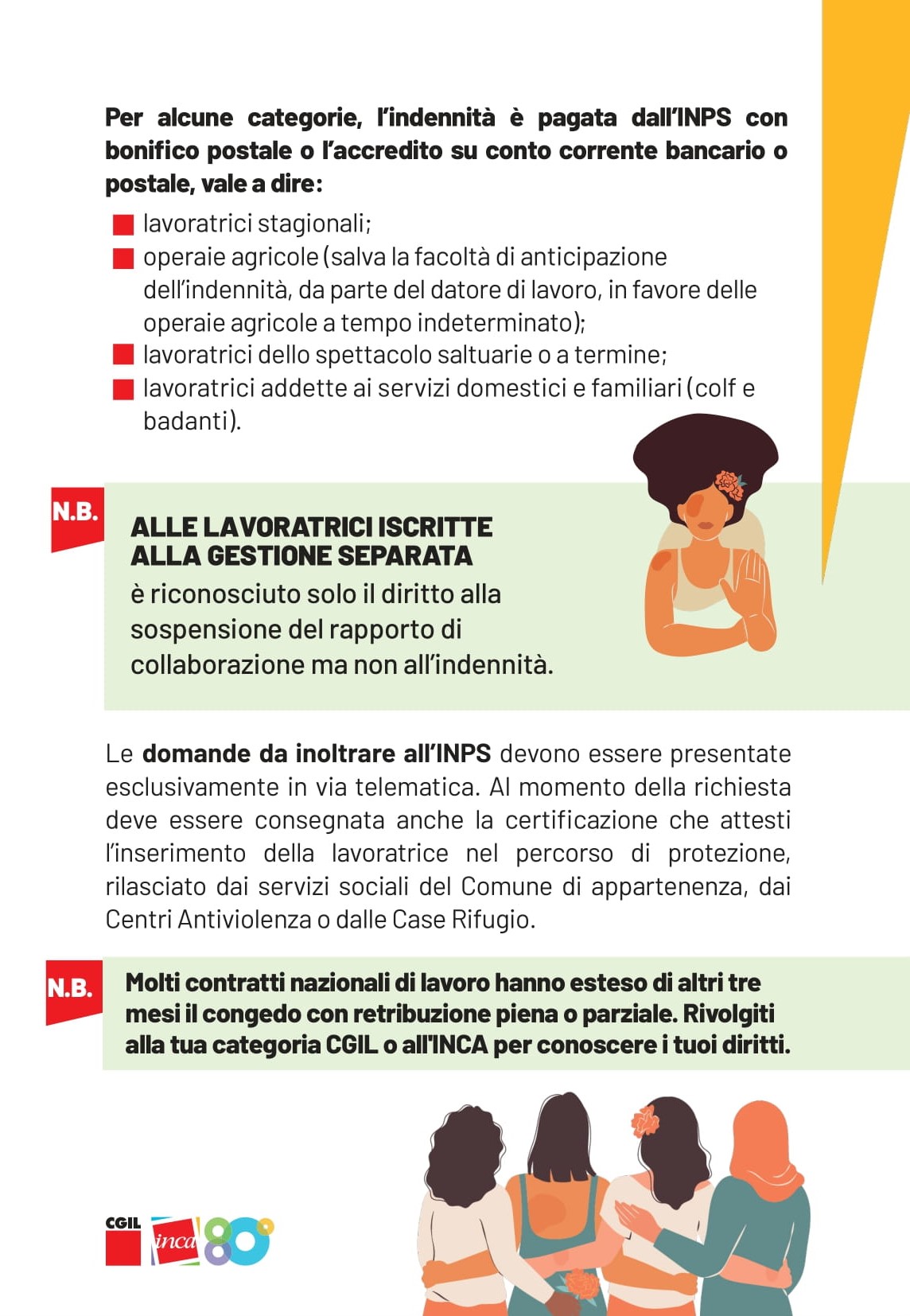 2025 03 CGIL INCA Donne vittime violenza D
