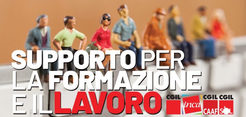 SUPPORTO PER LA FORMAZIONE E IL LAVORO