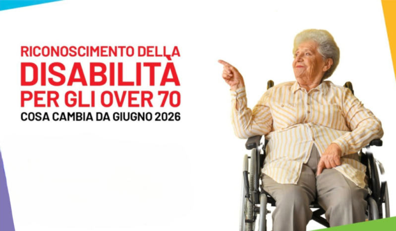 RICONOSCIMENTO DELLA DISABILITA' PER GLI OVER 70: COSA CAMBIA