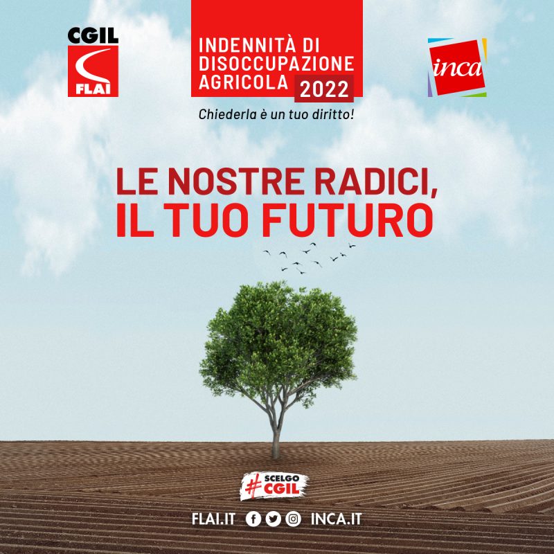 INDENNITA' DI DISOCCUPAZIONE AGRICOLA 2022:  DOMANDE ENTRO IL 31 MARZO